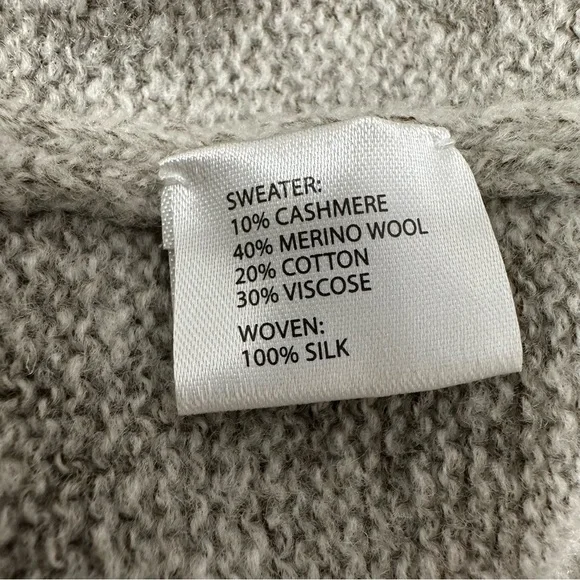 SOH Gray Knit Sweater dress size small - Picture 9 of 12